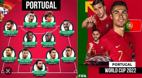 Portugal World Cup List