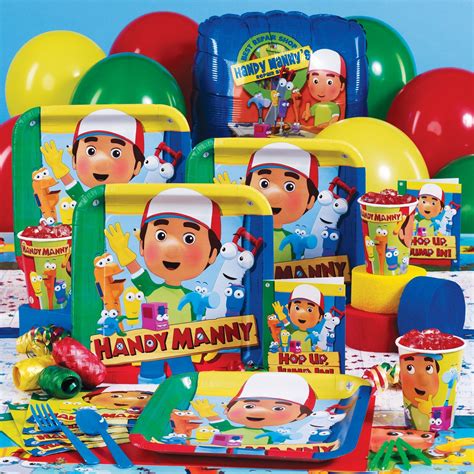 Disney Handy Manny Party Supplies | Handy manny birthday party, Handy ...