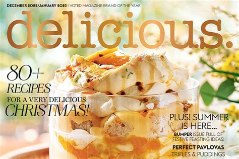 Make it a delicious Christmas with our December/January issue - Food Files - delicious.com.au