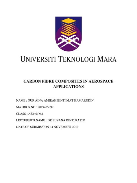 Composite Materials For Aerospace Applications | PDF | Composite ...