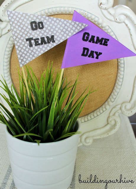 Game Day Printable Banner | Printable banner, Banner, Printables