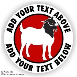 Boer Goat Decals & Stickers â€“ NickerStickers