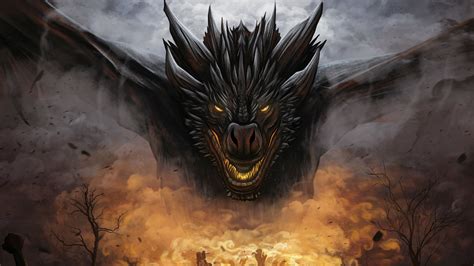 1920x1080 Resolution Drogon Cool Game of Thrones 1080P Laptop Full HD ...