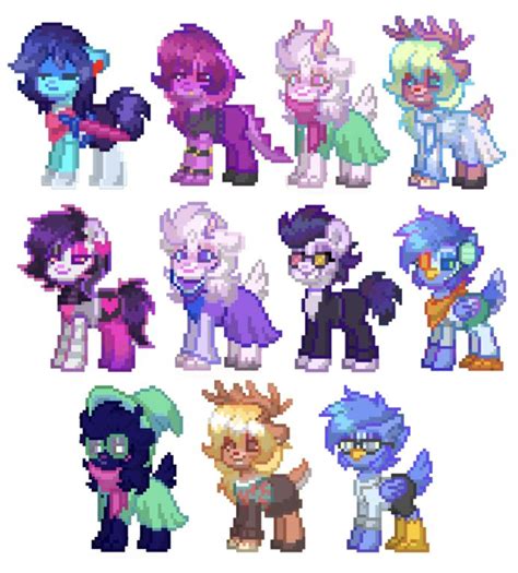 my deltarune/undertale skins in ponytown :3 in 2022 | Pony creator, My little pony games, Pony games