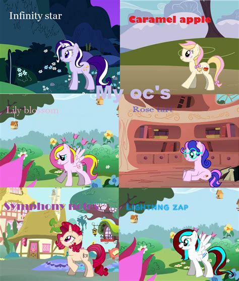 My mlp oc's (Made on pony creator) by Lilyblossom12 on DeviantArt