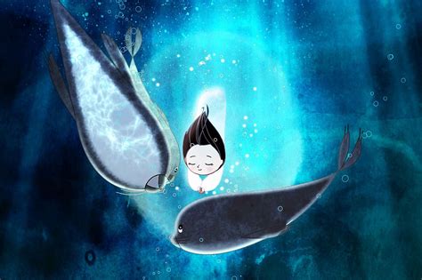 Bildresultat för song of sea background Totoro, Meer Illustration, The Secret Of Kells, Sea ...