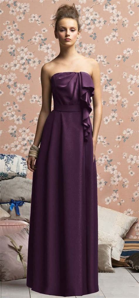 Eggplant Dresses for Weddings | Eggplant bridesmaid dress | I Do... The ...