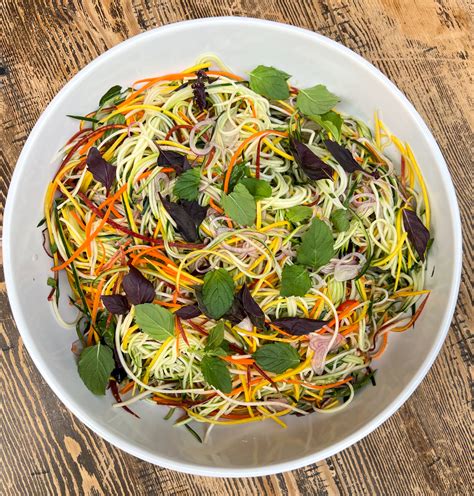 Ribboned Vegetable Salad with Nuoc Cham – Moveable Feast