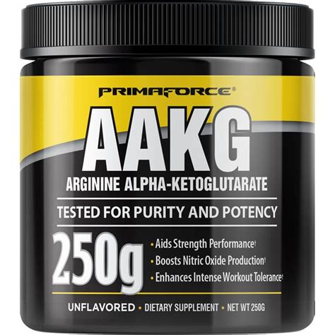 Primaforce AAKG Arginine Alpha-Ketoglutarate Unflavored 250 gm