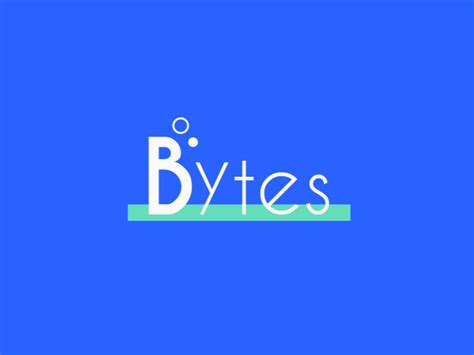 Bytes Logo by Quicko on Dribbble