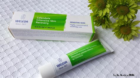 Skincare Sunday - Weleda Calendula Intensive Skin Recovery Cream Review | See the World in PINK