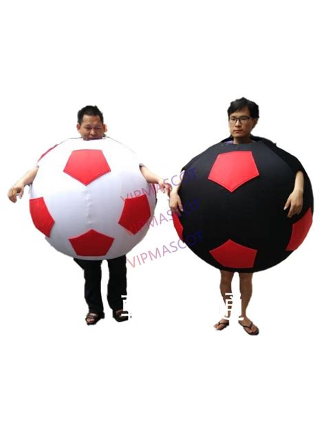 Unisex Football Mascot Costumes for Adult Soccer Mascot Party Halloween Fancy Dress Carnival ...