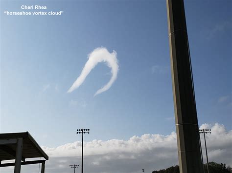 Horseshoe vortex cloud