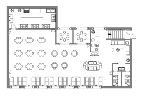 Canteen Design Layout | Free Canteen Design Layout Templates