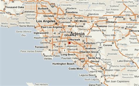 Artesia Map