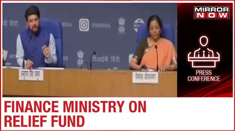 Watch: FM Nirmala Sitharaman announces Rs 1.71 crore relief package amid the COVID-19 crisis in ...