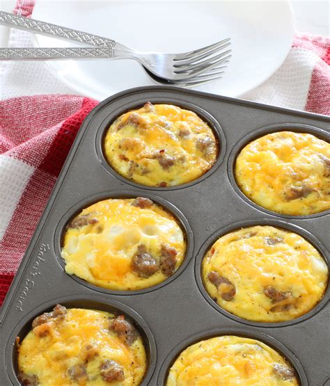 Sausage Egg Muffins - Weekend Craft