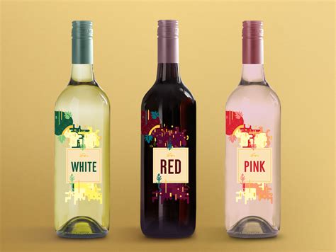 Aro Wine labels by Zizi Nishnianidze on Dribbble