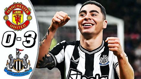 Man U Vs Newcastle HD 0 - 3 Match highlights HD - YouTube