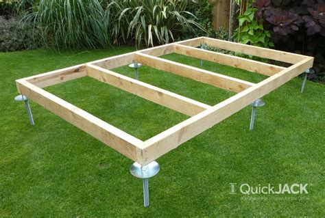 QuickJack Kit 6ft x 3ft, 6ft x 4ft sheds - Shed Base Kits Direct | Shed ...