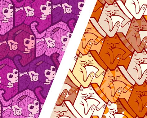 Animal tessellation patterns :: Behance