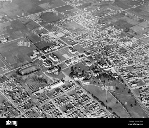 Aerial view of Oregon State University campus Stock Photo - Alamy