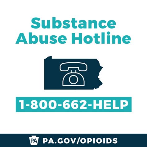 SUBSTANCE ABUSE HOTLINE