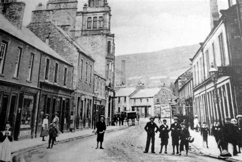 Tour Scotland Photographs: Old Photographs High Street Galashiels Scotland