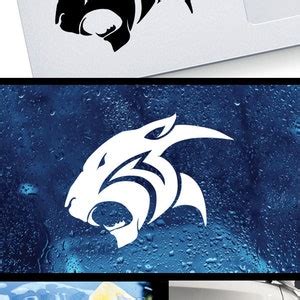 Decal Sticker Black Panther Puma Head Adventure Sports Angry ZZ9RS - Etsy