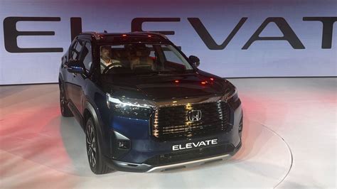 Honda Elevate SUV showcased in India, for the world. Check out all ...