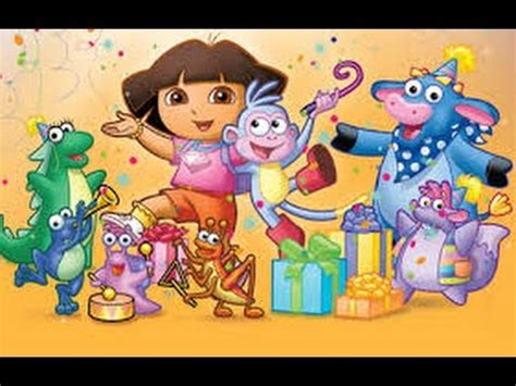 Baby Dora Boots Birthday Party Decor - YouTube