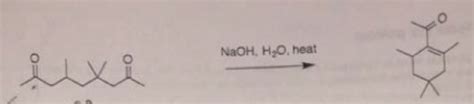 Solved NaOH, H2O, heat | Chegg.com