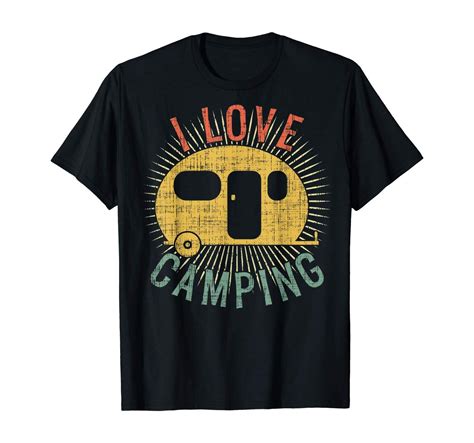 Vintage I Love Camping T-Shirt | T shirt, Vintage tshirts, Shirts