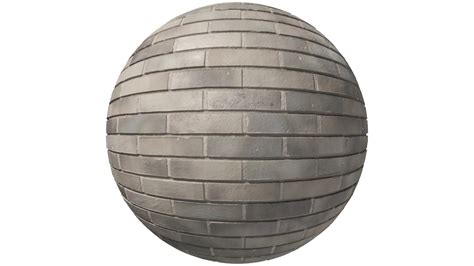 Modern Grey Clinker Brick Texture