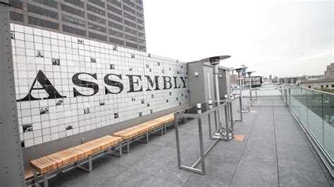 Preview of rooftop bar Assembly at The Logan, Philadelphia's Hotel ...