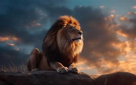 The lion king wallpapers hd wallpapers, desktop wallpaper - most viewed | Premium AI-generated image