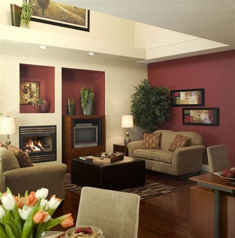 Burgundy Living Room Color Schemes