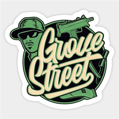 Grove Street by cube-store | Stickers, Cool stickers, Print stickers