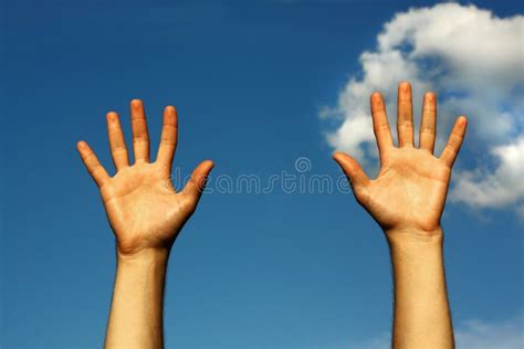 Hands Up To The Sky Stock Photography - Image: 11301952