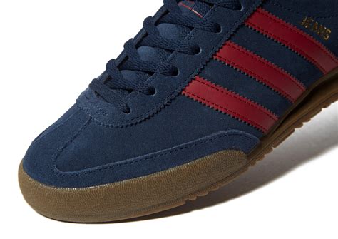 adidas Originals Denim Jeans in Navy/Burgundy (Blue) for Men - Lyst