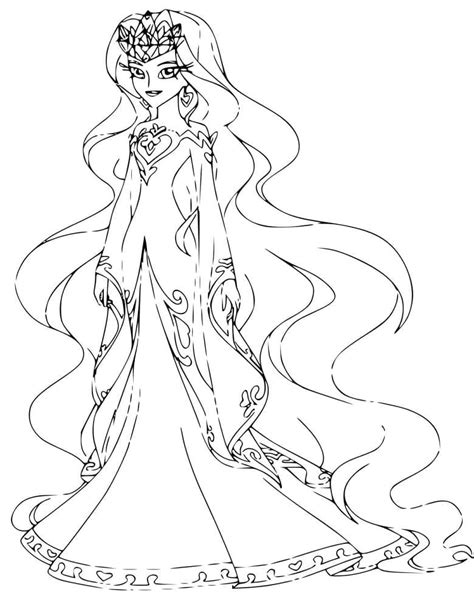 Coloriage Iris Lolirock - télécharger et imprimer gratuit sur ColoriageEnfant.Com