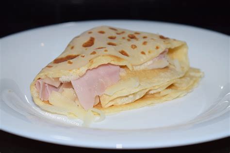 Top 40+ imagen receta de crepes de jamon y queso - Abzlocal.mx