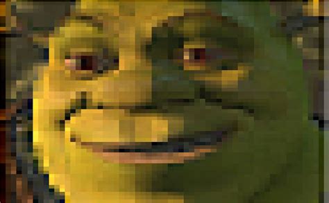 Low-Res Pictures of Shrek