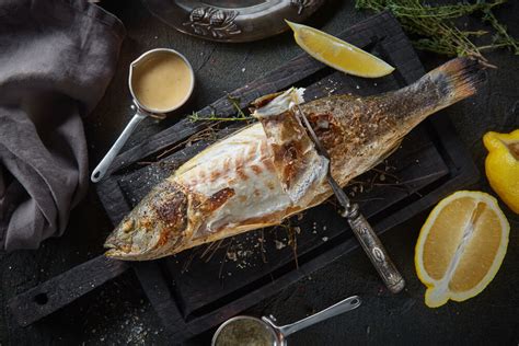 How to Make and Serve Grilled Branzino With Lemon and Herbs| Rakija Grill