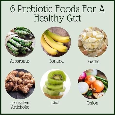 6 Prebiotic Foods For A #Healthy #Gut | Prebiotic foods, Nutrition food ...