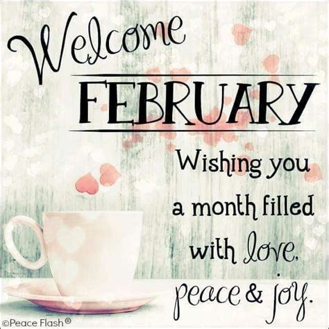 Pin by JuliesJunction on FEBRUARY | February quotes, Hello february ...