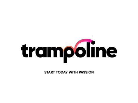 Trampoline Logo - | Word mark logo, Graphic design fun, Business logo design