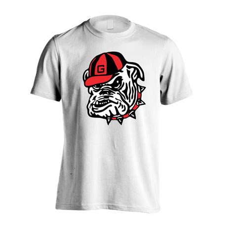 Georgia Bulldogs mascot logo Team Shirt jersey shirt | Sportz For Less