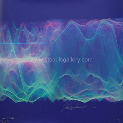 Joan Armatrading Love And Affection Soundwaves Art Print Hand Signed 2 ...