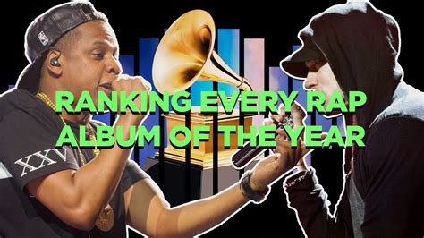 Ranking Every Grammy Rap Album Of The Year - YouTube